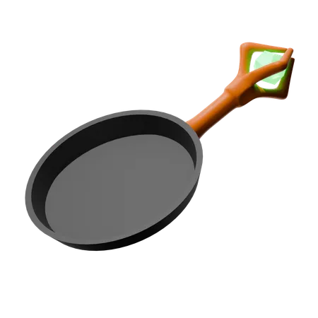 Frying Pan  3D Icon