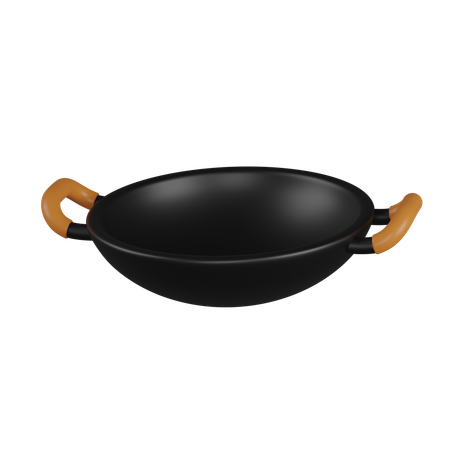 Frying pan  3D Icon