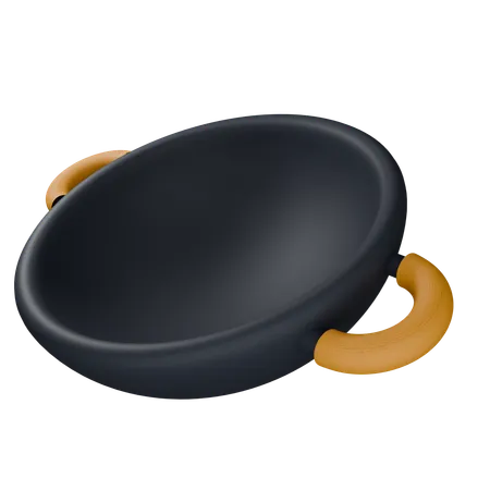 Frying Pan  3D Icon