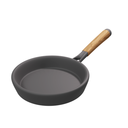 Frying Pan  3D Icon