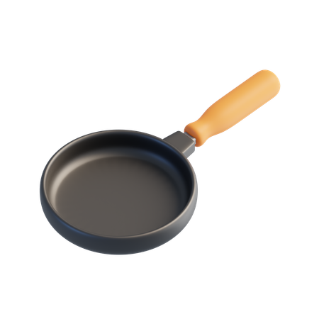 Frying Pan  3D Icon