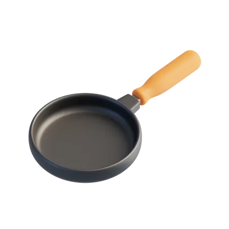 Frying Pan  3D Icon