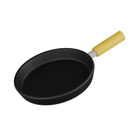 Frying Pan  3D Icon