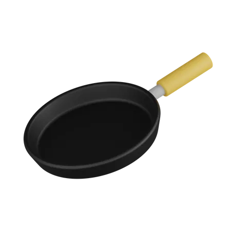 Frying Pan  3D Icon