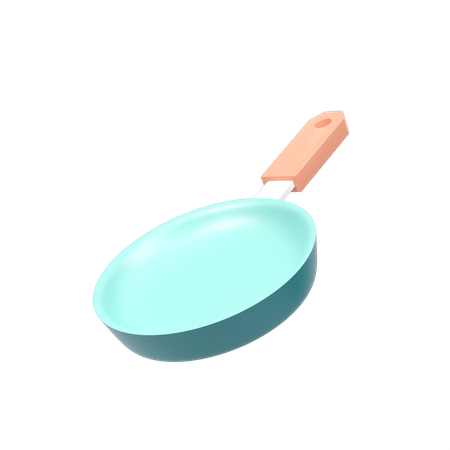 Frying Pan  3D Icon