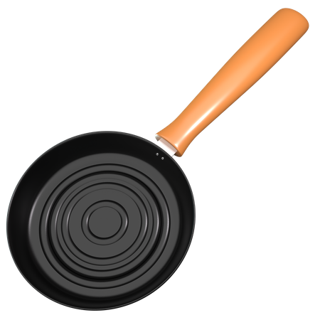 Frying Pan  3D Icon