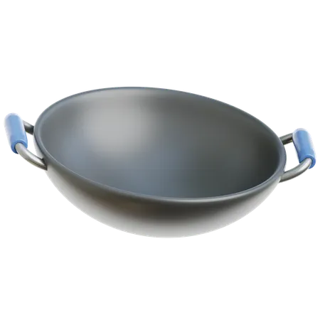 Frying Pan  3D Icon