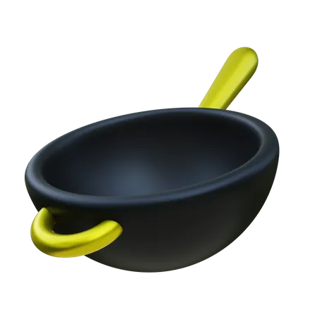 Frying Pan  3D Icon