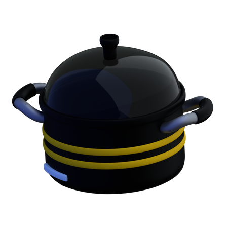 Frying Pan  3D Icon