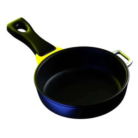 Frying Pan  3D Icon