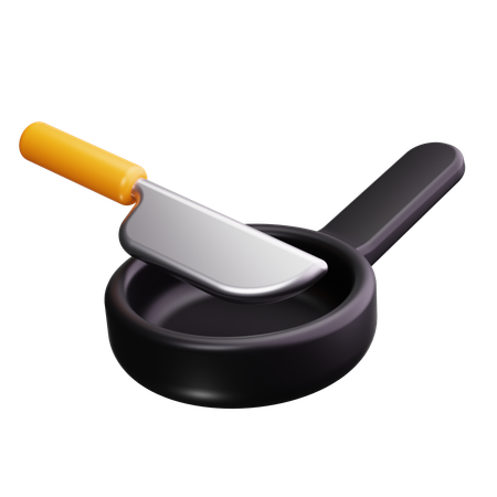 Frying Pan  3D Icon