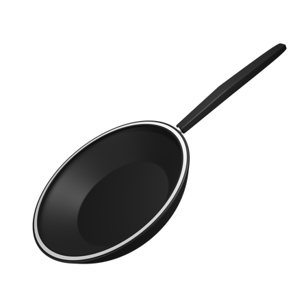 Frying Pan  3D Icon