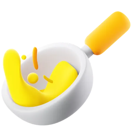 Frying Pan  3D Icon