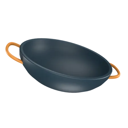 Frying Pan  3D Icon