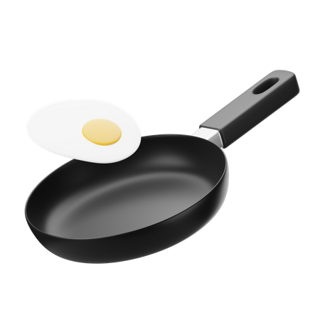 Frying Pan  3D Icon