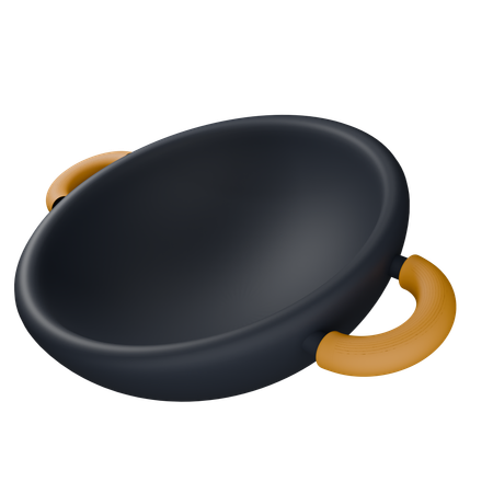 Frying Pan  3D Icon