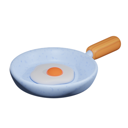 Frying Pan  3D Icon