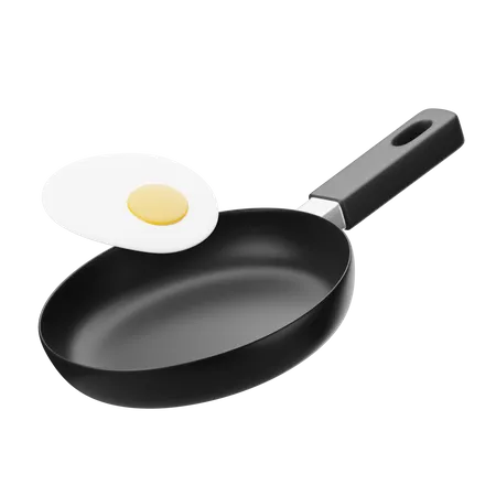 Frying Pan  3D Illustration