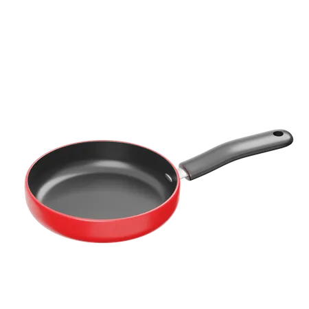 Frying Pan  3D Illustration