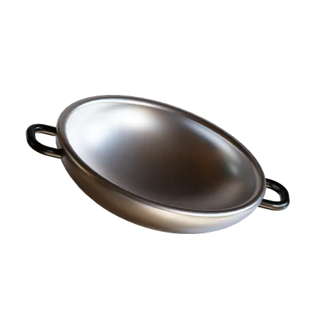 Frying Pan  3D Illustration