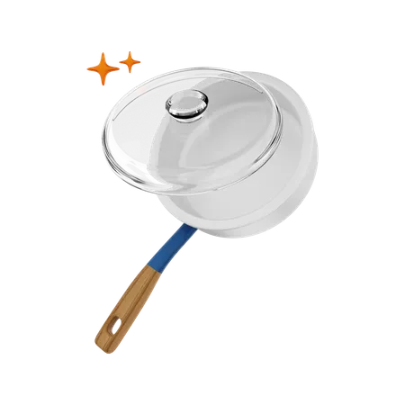 Frying Pan  3D Illustration