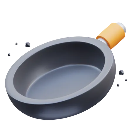 Frying pan  3D Icon