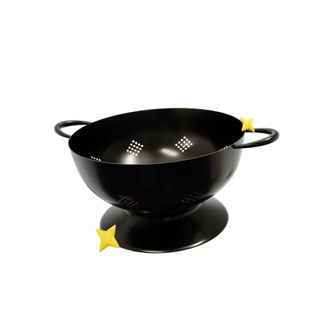 Frying Pan 3D Icon