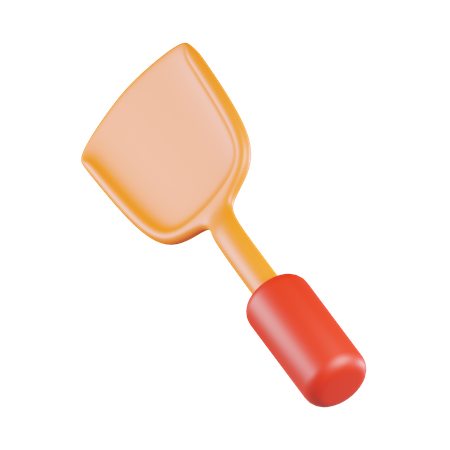 Frying Spatula 3D Icon