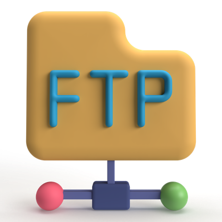 FTP  3D Icon