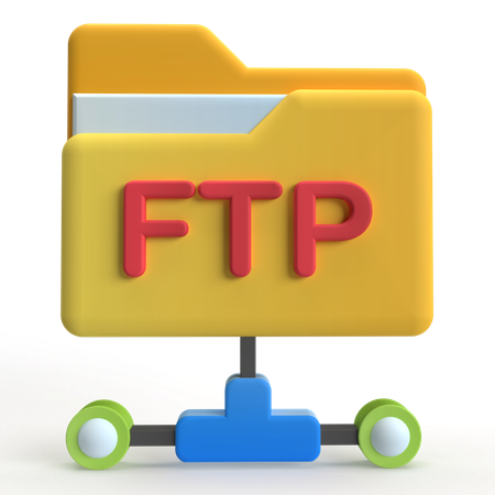 FTP  3D Icon