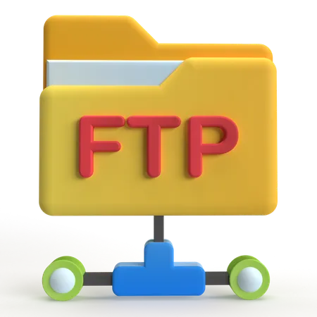 FTP  3D Icon