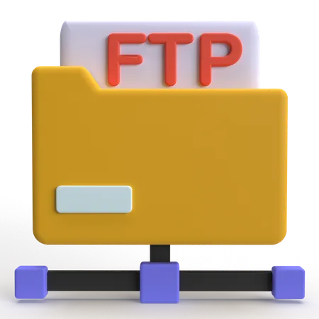 FTP  3D Icon