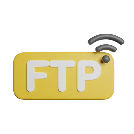 Ftp  3D Icon