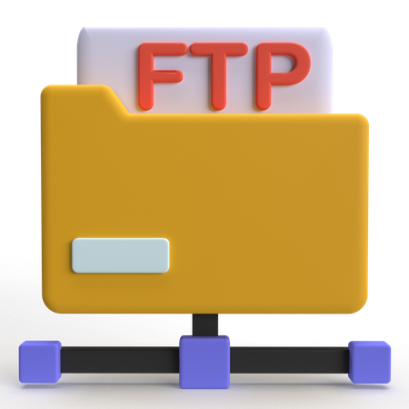 FTP  3D Icon