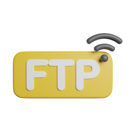 Ftp  3D Icon