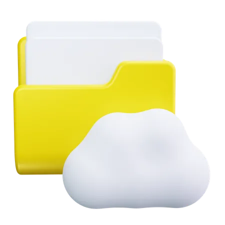 Nuage FTP  3D Icon