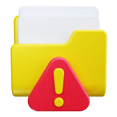 Ftp Error  3D Icon