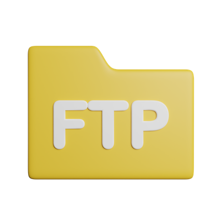 Ftp Folder  3D Icon