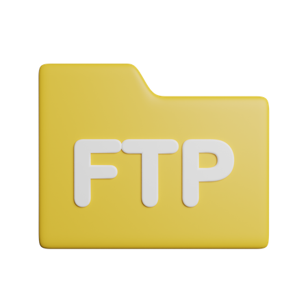 Ftp Folder  3D Icon