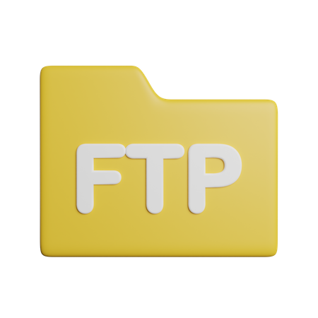 FTP-Ordner  3D Icon