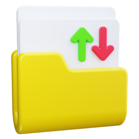 FTP Server  3D Icon