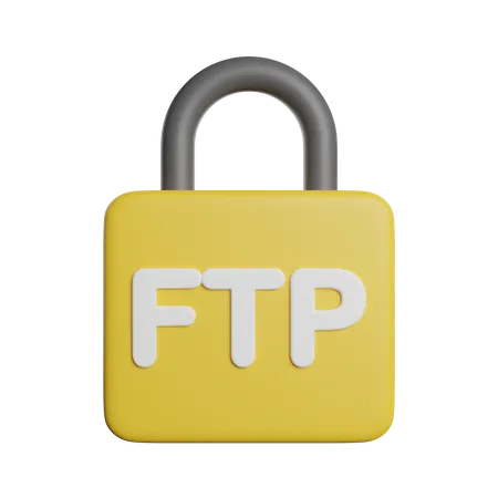 FTP-Sperre  3D Icon