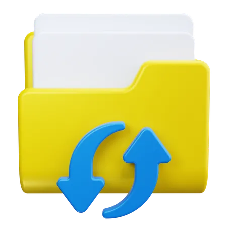 Ftp Transfer  3D Icon