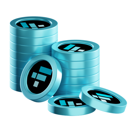 Ftt Coin Stacks  3D Icon