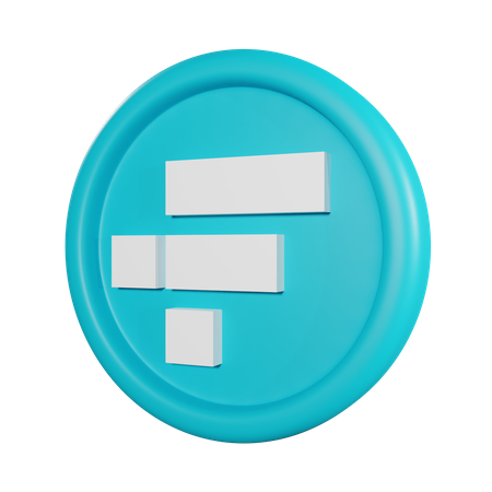 FTX Coin  3D Icon