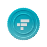 token coin 3d logo