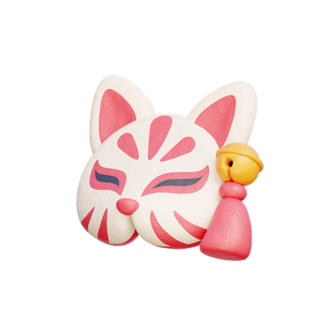 Fuchs Maske  3D Icon