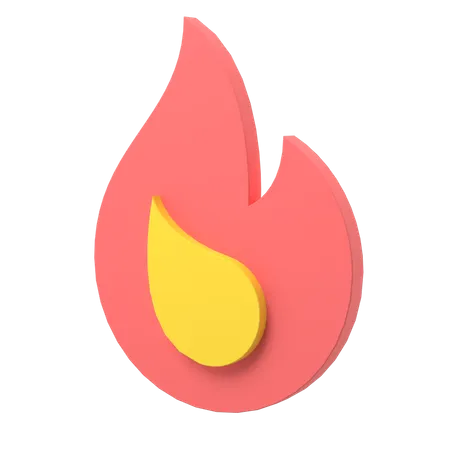 Fuego  3D Illustration