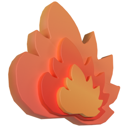 Fuego  3D Icon