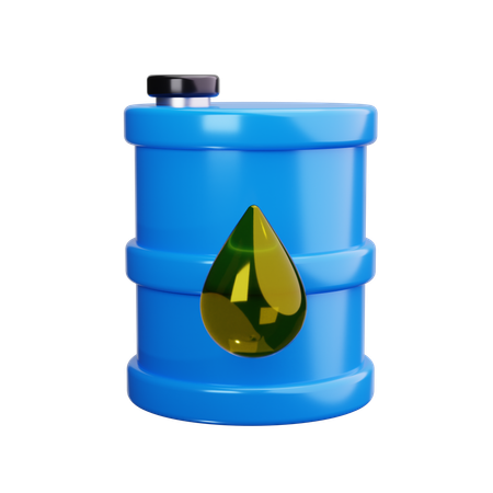 Fuel Barrel  3D Icon